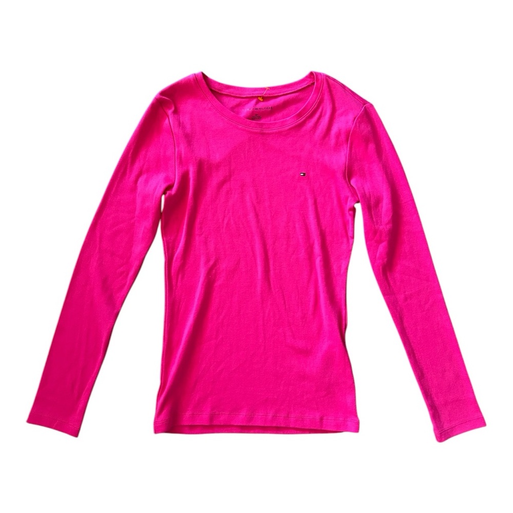 Tommy Hilfiger Women’s Pink Long Sleeve Shirt